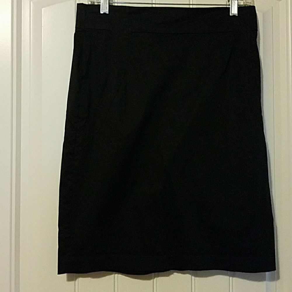 Black A Line Skirt Size 8